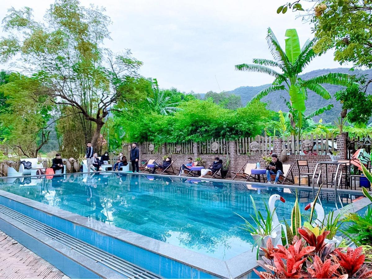 Tam Coc Central Bungalow Ninh Binh Buitenkant foto